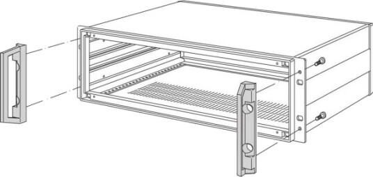 Schroff Fronthåndtak Front Håndtak 3He Inpac 2 Stk 20828127 20828127