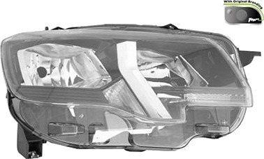 VAN WEZEL 4091962V Frontlykter