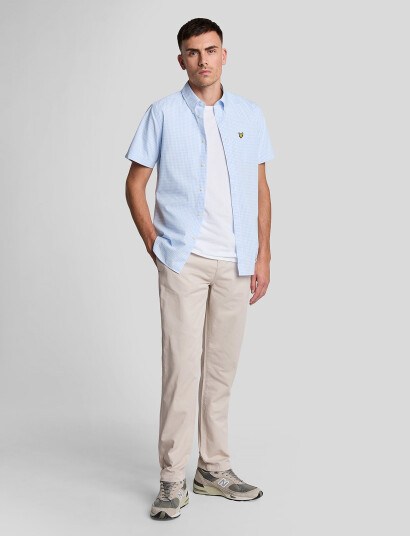 Lyle & Scott Straight Leg Chino Grey W36L32