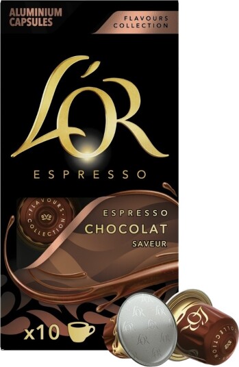 L'OR ESPRESSO CHOCOLATE KAFFEKAPSLER 10 STK 4061084 L'OR ESPRESSO CHOCOLATE KAFFEKAPSLER 10 STK 4061084