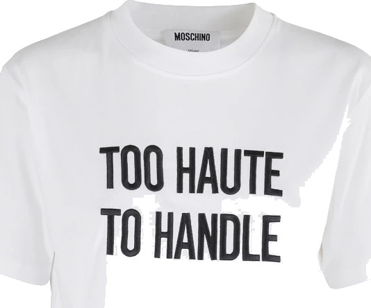 Moschino Dame Topper Hvit S, Moschino Dame Topper Hvit S,