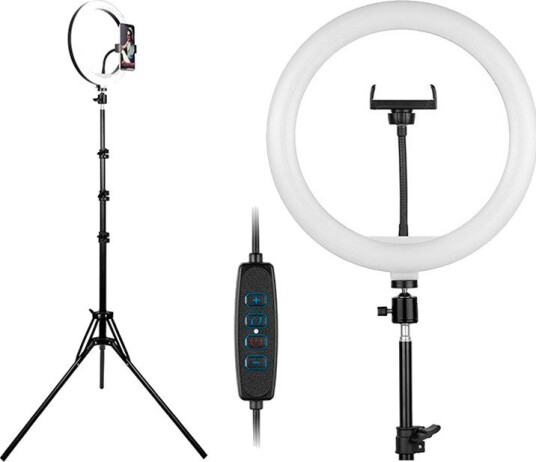 Tracer Ring Light til smarttelefon (68-210 cm)