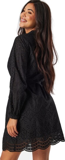 SELECTED FEMME SlfTatiana Short Embr Dress Black 40