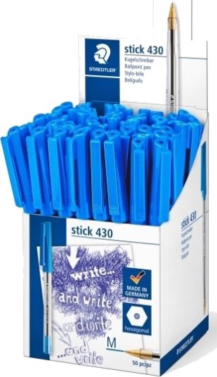 Staedtler Cup Ballpoint Pen Stick 430 M 50Pcs