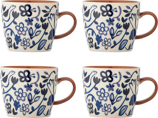 Bloomingville Figuria Mug Navy 300 ML Bloomingville Figuria Mug Navy 300 ML