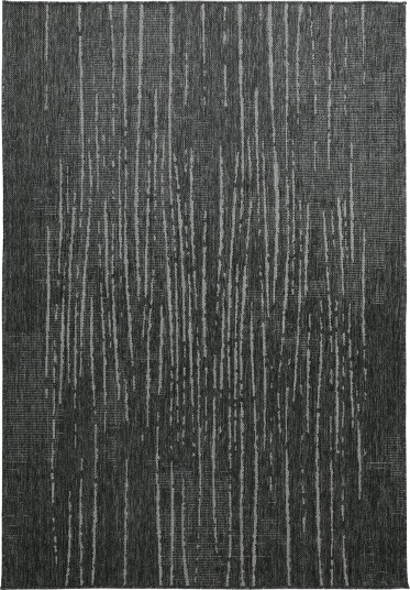 Innendørs/Utendørs tepper Ragusa svart/kremfarget Størrelse: 240 x 340 cm