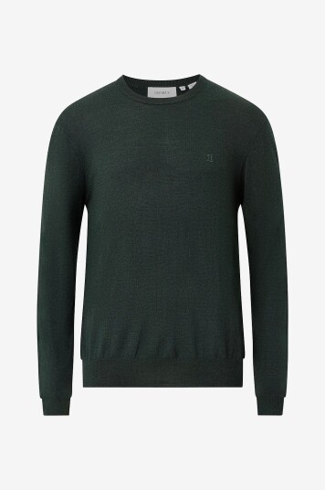 Les Deux Pullover Greyson Merino Knit Grønn