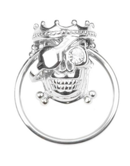 Utgått Big Pirat Skull BCR Piercing 1.6 x 19 mm