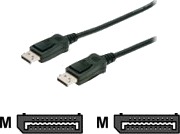 M-Cab Displayport-Kabel Displayport Hann Til Displayport Hann 5 M Låst Svart