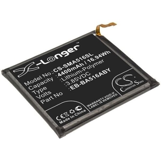 Samsung SM-A516V batteri (4400 mAh 3.85 V, Sort)