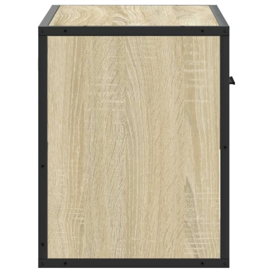 TV-benk sonoma eik 60x31x39,5 cm konstruert tre og metall 8721102839696