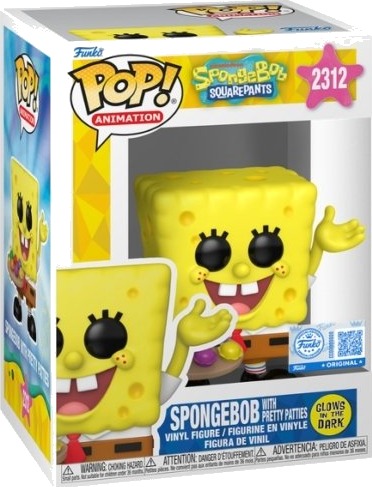 Funko Pop Vinyl Exclusive Sbs5 Spongebob M/ Patties Funko Pop Vinyl Exclusive Sbs5 Spongebob M/ Patties