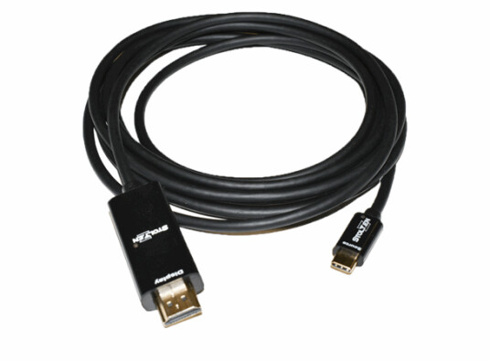 Stoltzen ThinFlex USB C til HDMI 5m - HDMI-kabel Stoltzen ThinFlex USB C til HDMI 5m - HDMI-kabel