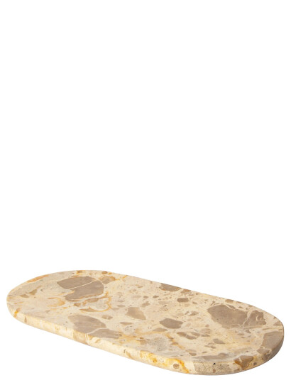 Au Maison Cutting Board Oval - Cream - 30X15CM