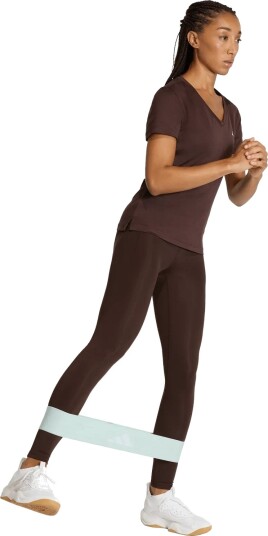 Adidas Performance We Min V Nk Tee Brown XS