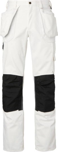 Top Swede Målarbyxa 2515 Vit/svart D108