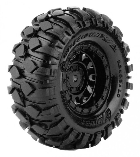 LouiseRC 3368VB Tire & Wheel CR-ROWDY 1.0 Super Soft w/ Foams LouiseRC 3368VB Tire & Wheel CR-ROWDY 1.0 Super Soft w/ Foams