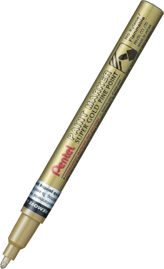 Pentel MSP10-X Paint Markør 2,9 mm Gull