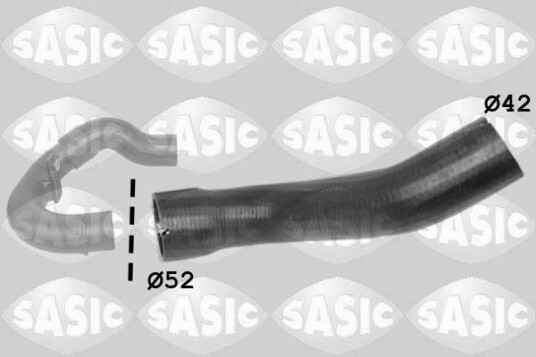 SASIC 3356080 Ladeluftslange SASIC 3356080 Ladeluftslange