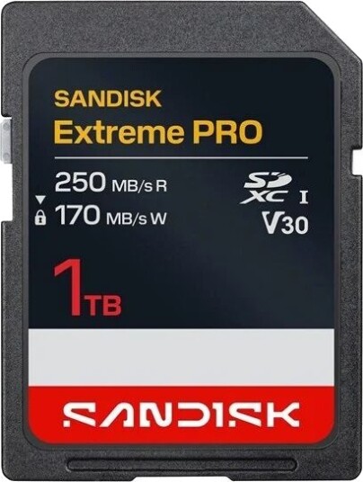 SANDISK Extreme PRO SD 250MB/s 1TB