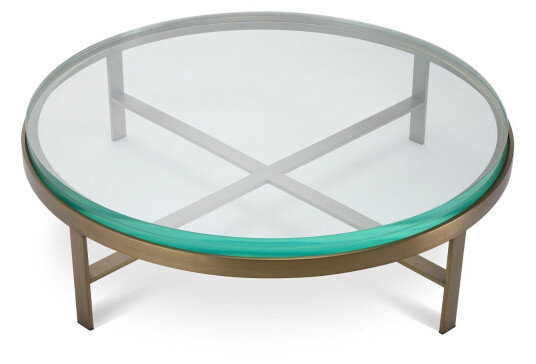 Hoxton salongbord brushed brass finish Hoxton salongbord brushed brass finish