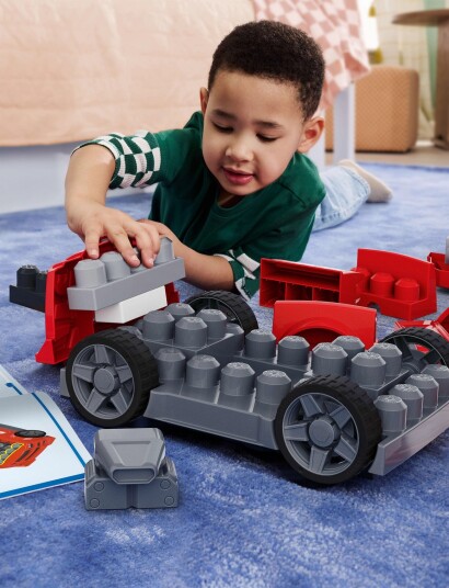 MEGA Bloks Mega Bloks Build & Go Race Car Red ONE SIZE