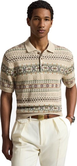 Ralph Lauren Sweater pullover M beige herre