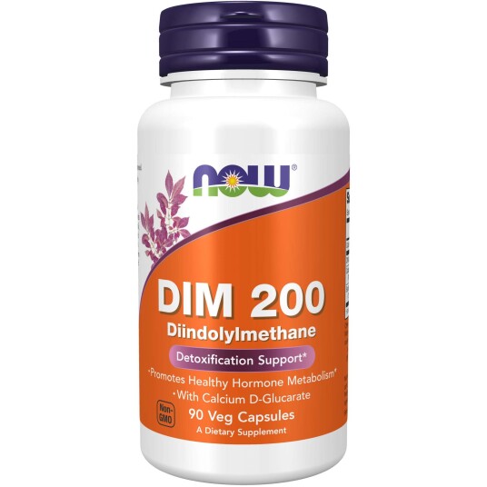 NOW Dim 200 W/ Calcium D Glucarate 90 stk NOW Dim 200 W/ Calcium D Glucarate 90 stk