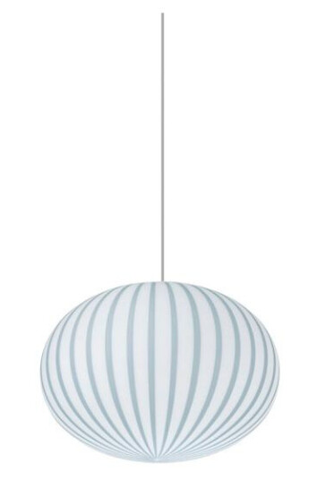 Established & Sons FILIGRANA LIGHT S3 Ellipse Taklampe Ø37 Blå