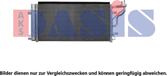 Kondensator klimaanlegg AKS DASIS 562137N