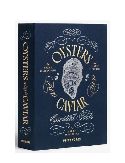 PRINTWORKS The Essentials Oyster & Caviar Tools Black PRINTWORKS The Essentials Oyster & Caviar Tools Black