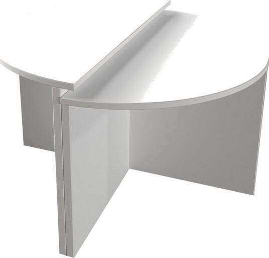 Dolcer Sofabord 70 cm - Hvit