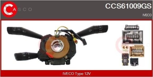 CASCO CCS61009GS Bryter komplett rattstamme CASCO CCS61009GS Bryter komplett rattstamme