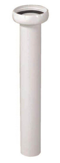 Purus Teleskop 32mm x 1 1/4" Koblingsstykke i Plast 200mm for Hvit Lommevannlås
