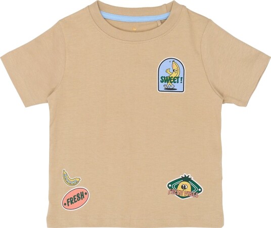 The New Tnsttadeo S_S Tee Beige 86 The New Tnsttadeo S_S Tee Beige 86