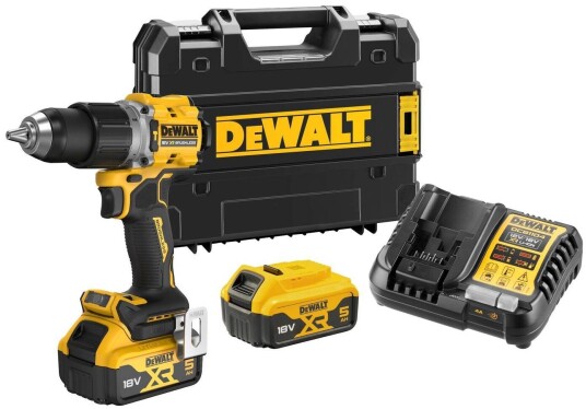 Dewalt DCD805P2T Drill 18V Med 2x5.0Ah batterier Dewalt DCD805P2T Drill 18V Med 2x5.0Ah batterier