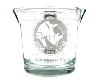 Rhinowares Shot Glass with Double Spout and Handle Rhinowares Shot Glass with Double Spout and Handle