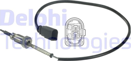 Sensor, eksostemperatur DELPHI TS30039