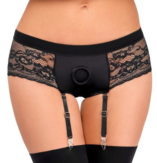 Strap-on panty Black Strap-on panty Black