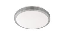 EGLO Competa 1, LED, Ikke-utskiftbare pærer, 3000 K, 2400 lm, IP20, Nickel, Hvit EGLO Competa 1, LED, Ikke-utskiftbare pærer, 3000 K, 2400 lm, IP20, Nickel, Hvit