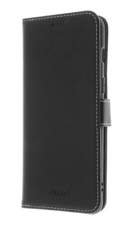Insmat Flip-cover for Samsung Galaxy A5 (2017) - Svart, Ekte Skinn og TPU