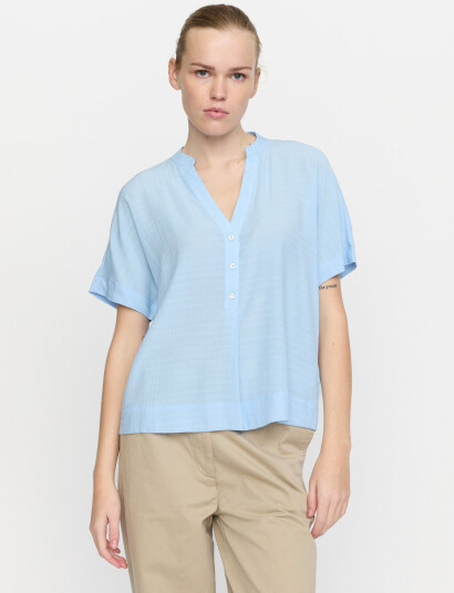 Soft Rebels Srbailey Ss Blouse - Blue - XS Soft Rebels Srbailey Ss Blouse - Blue - XS