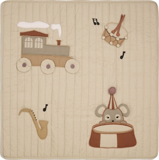 Nuuroo Emil Activity Mat - Beige - 110X110CM