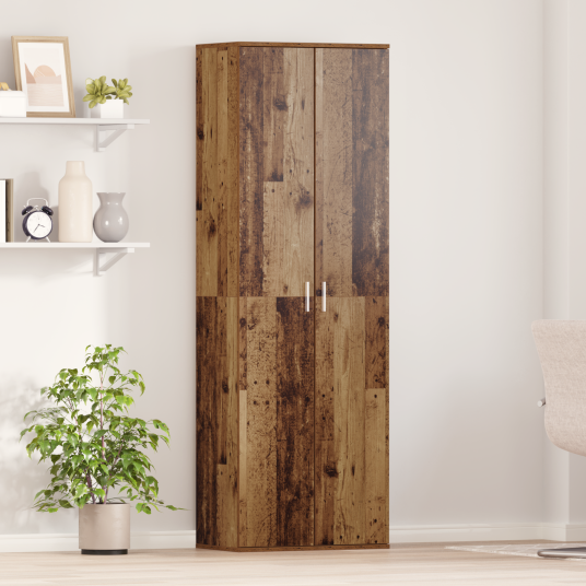 Highboard Gamle tre 60 x 35 x 180 cm Konstruert tre