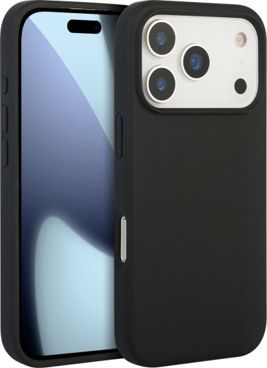 iiglo iPhone 17 Pro Magnetic Silikondeksel Sort