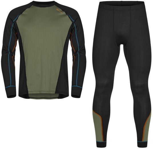 Urberg Base Layer Set Men Black Beauty L