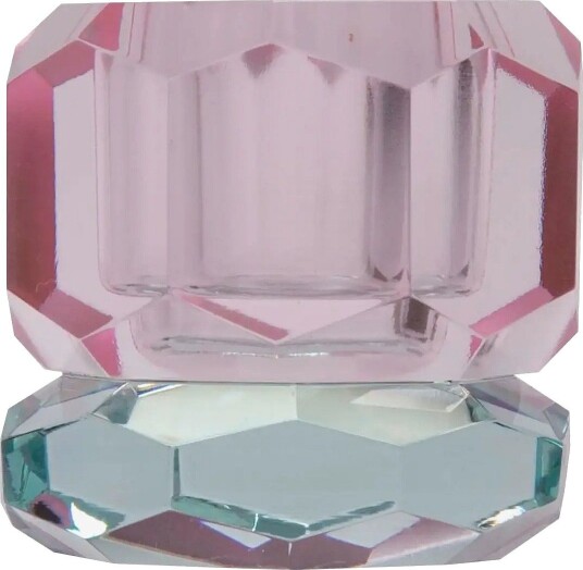 C"est Bon Crystal Holder Light Pink/Light Mint 4,5X4,5X4,5 LIGHT PINK/LIGHT MINT 4.5X4.5X4.5 cm