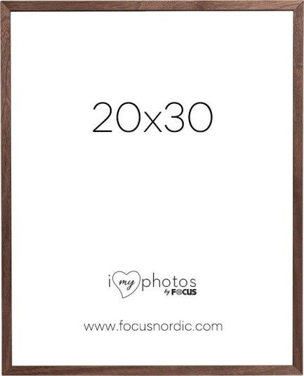 Focus Soul Fotoramme valnøttfiner 20x30cm