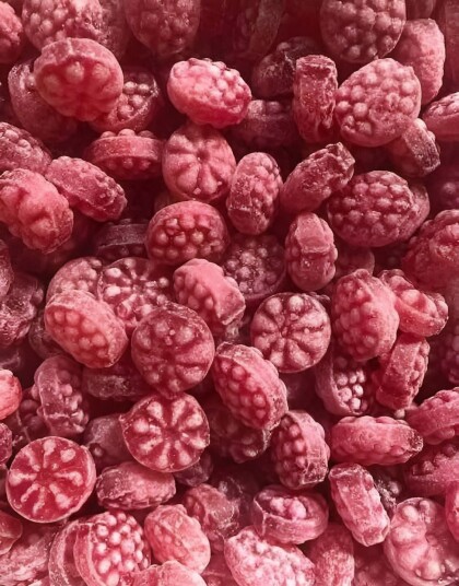2 kg Grenna Gammeldags Bringebærsukkertøy