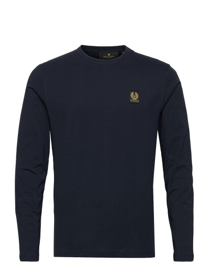 Belstaff Belstaff Long Sleeved T-Shirt Silver Birch - Black - S